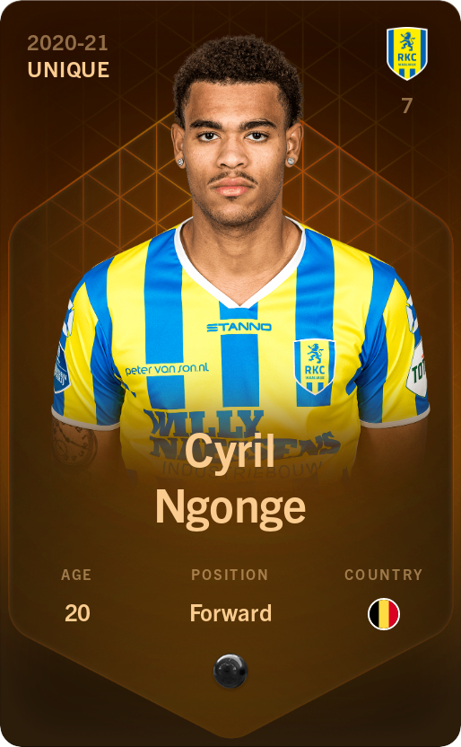 Sorare - Sorare Official - Cyril Ngonge 2020-21 • Unique - NFT # 14832348557089728947314016092966357281754775197595868905766389147610475001453