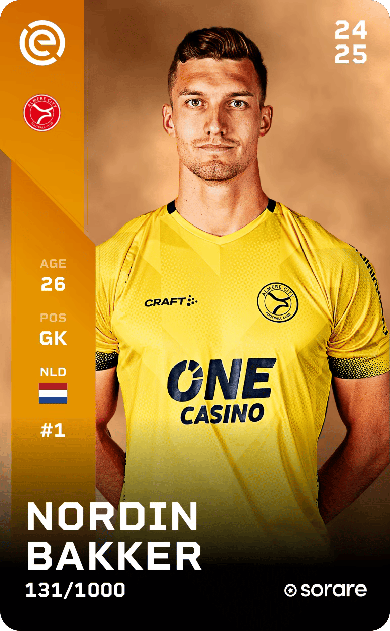 Nordin Bakker 2024-25 • Limited 131/1000