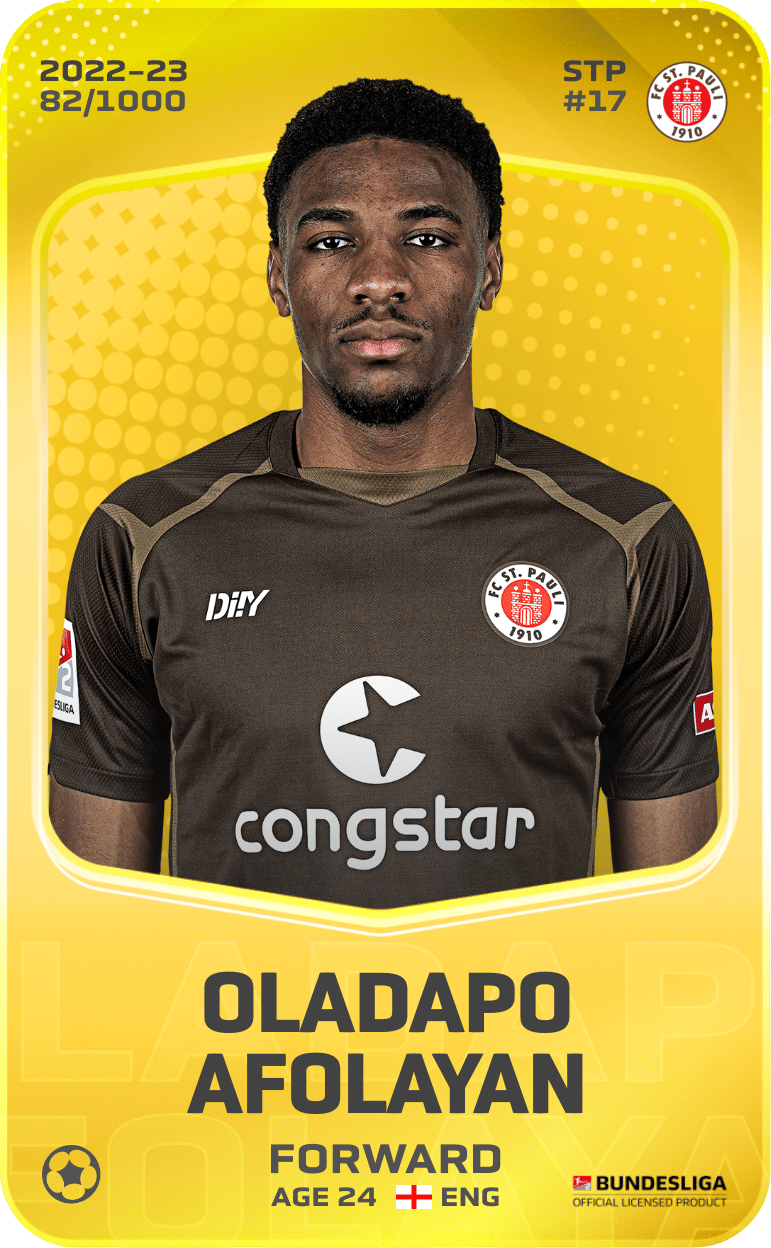 Oladapo Afolayan 2022-23 • Limited 82/1000