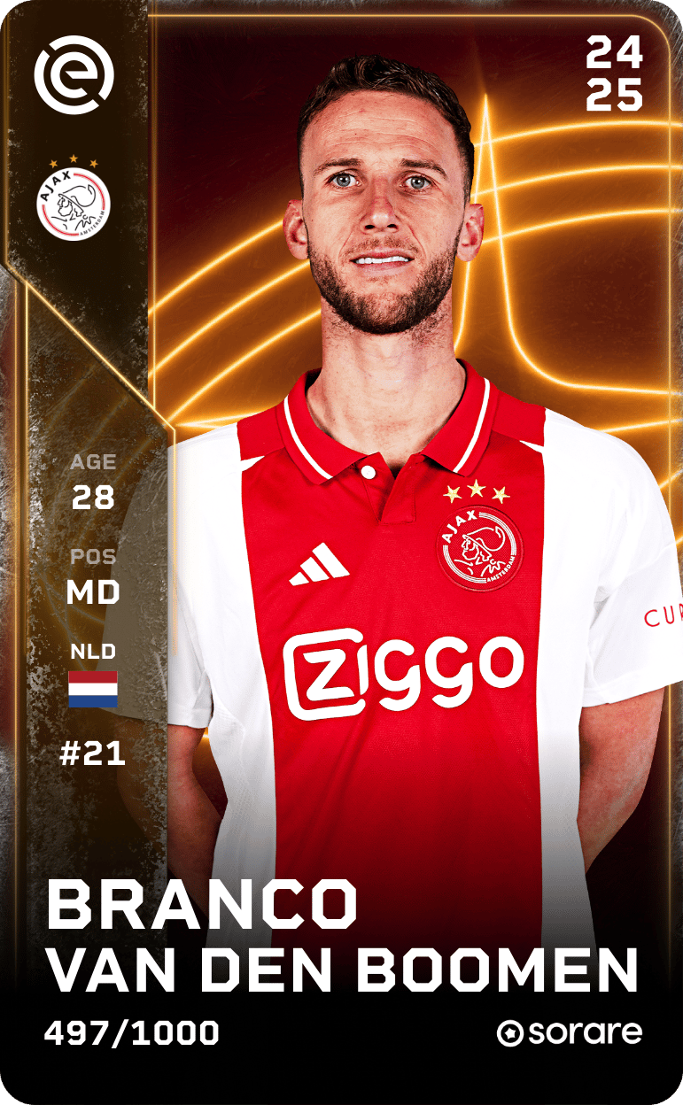 Branco van den Boomen 2024-25 • Limited 497/1000