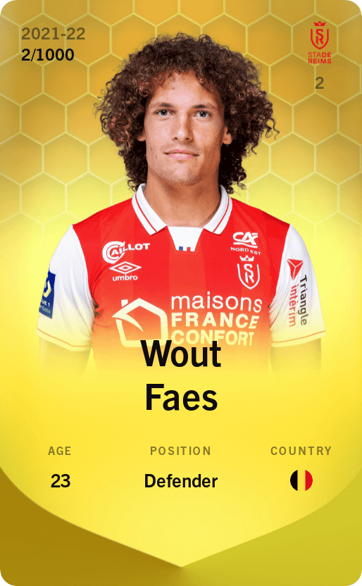 Wout Faes 2021-22 • Limited 2/1000