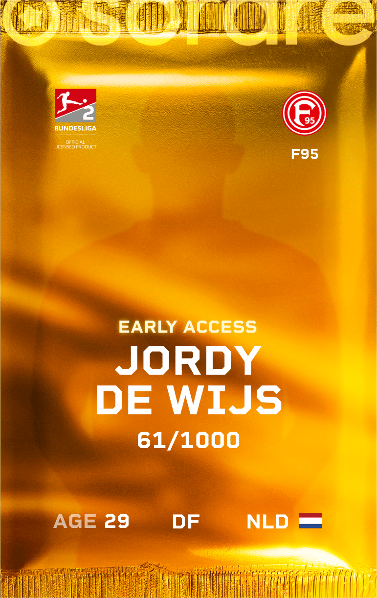 Jordy de Wijs 2024-25 • Limited 61/1000