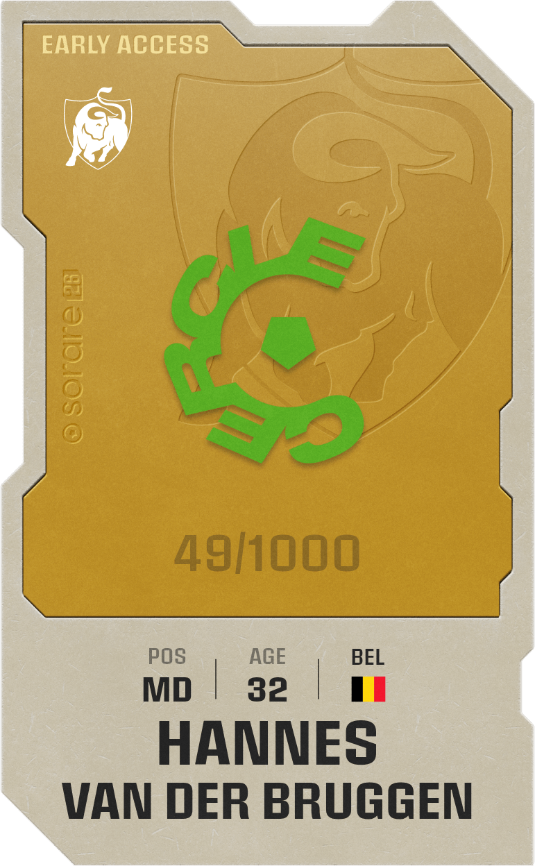 Hannes Van der Bruggen 2025-26 • Limited 49/1000