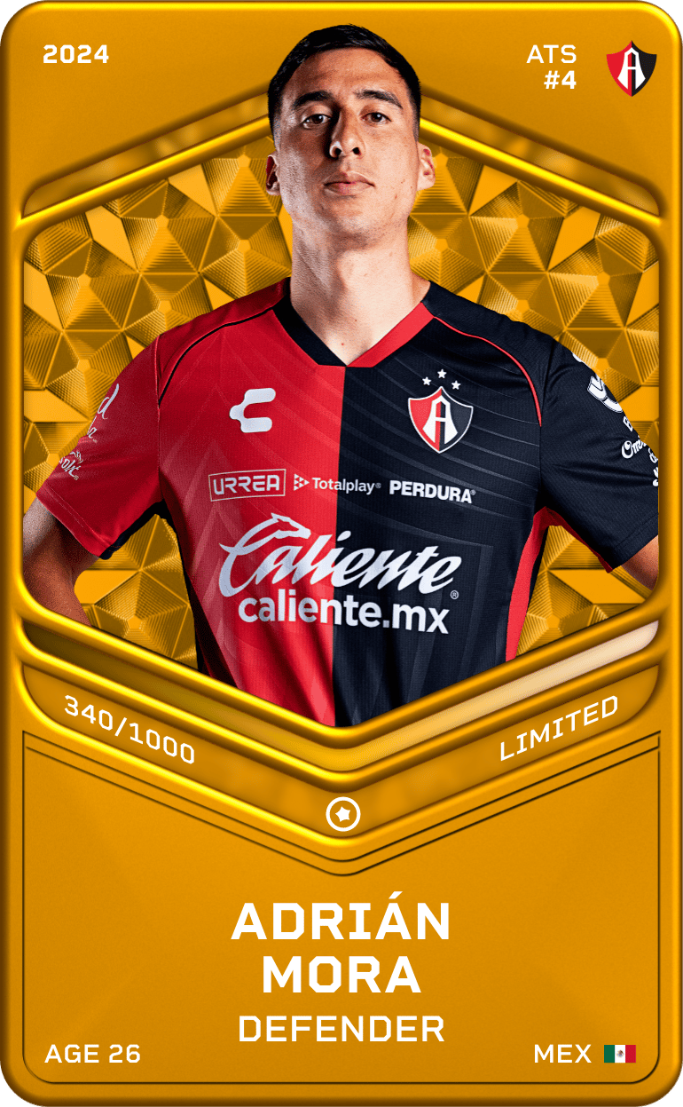 Adrián Mora 2024-25 • Limited 340/1000