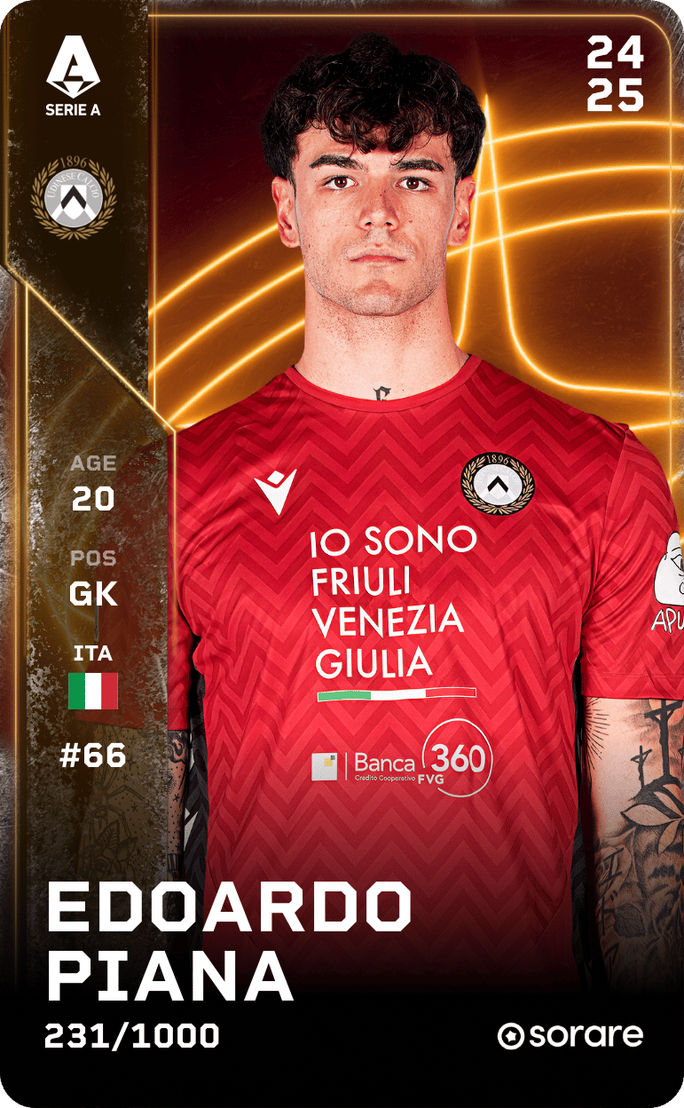 Edoardo Piana 2024-25 • Limited 231/1000