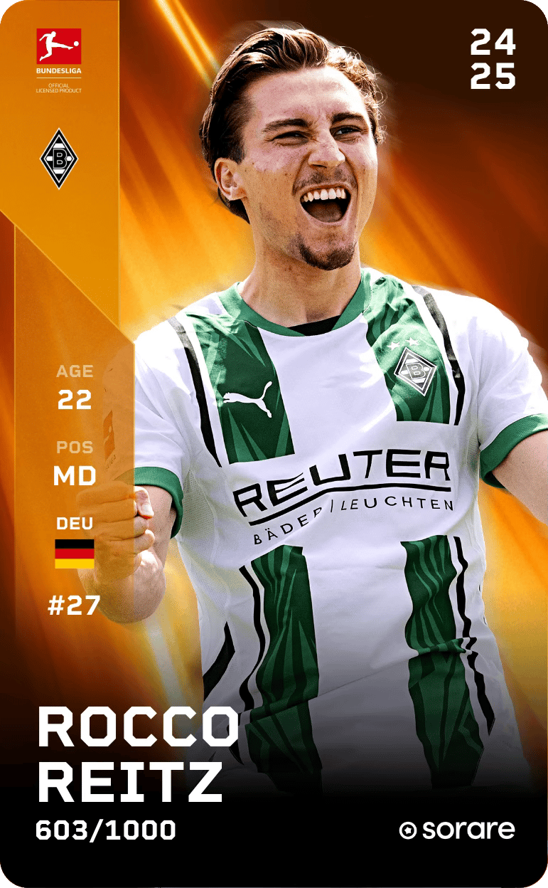 Rocco Reitz 2024-25 • Limited 603/1000