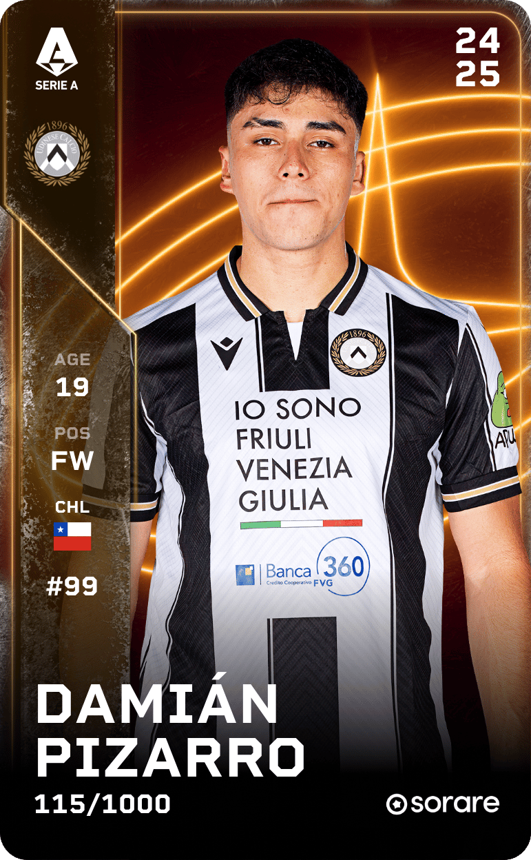 Damián Pizarro 2024-25 • Limited 115/1000