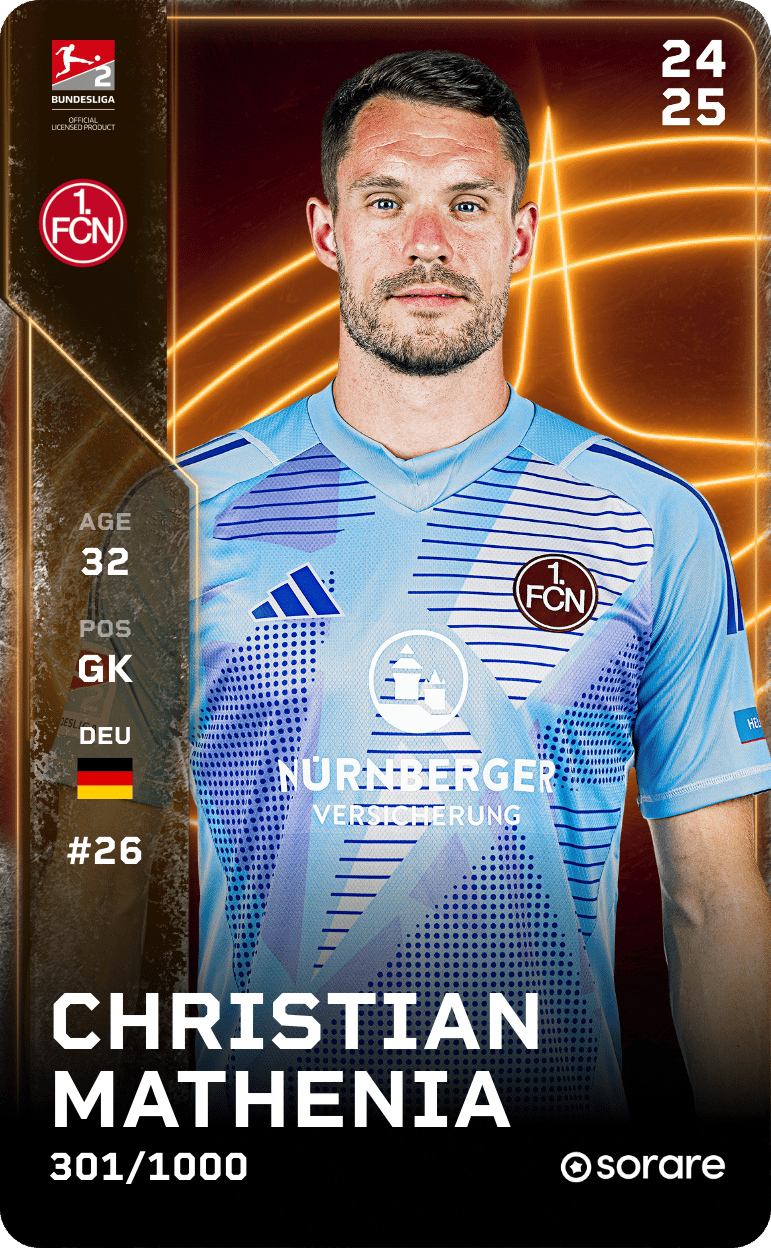 Christian Mathenia 2024-25 • Limited 301/1000