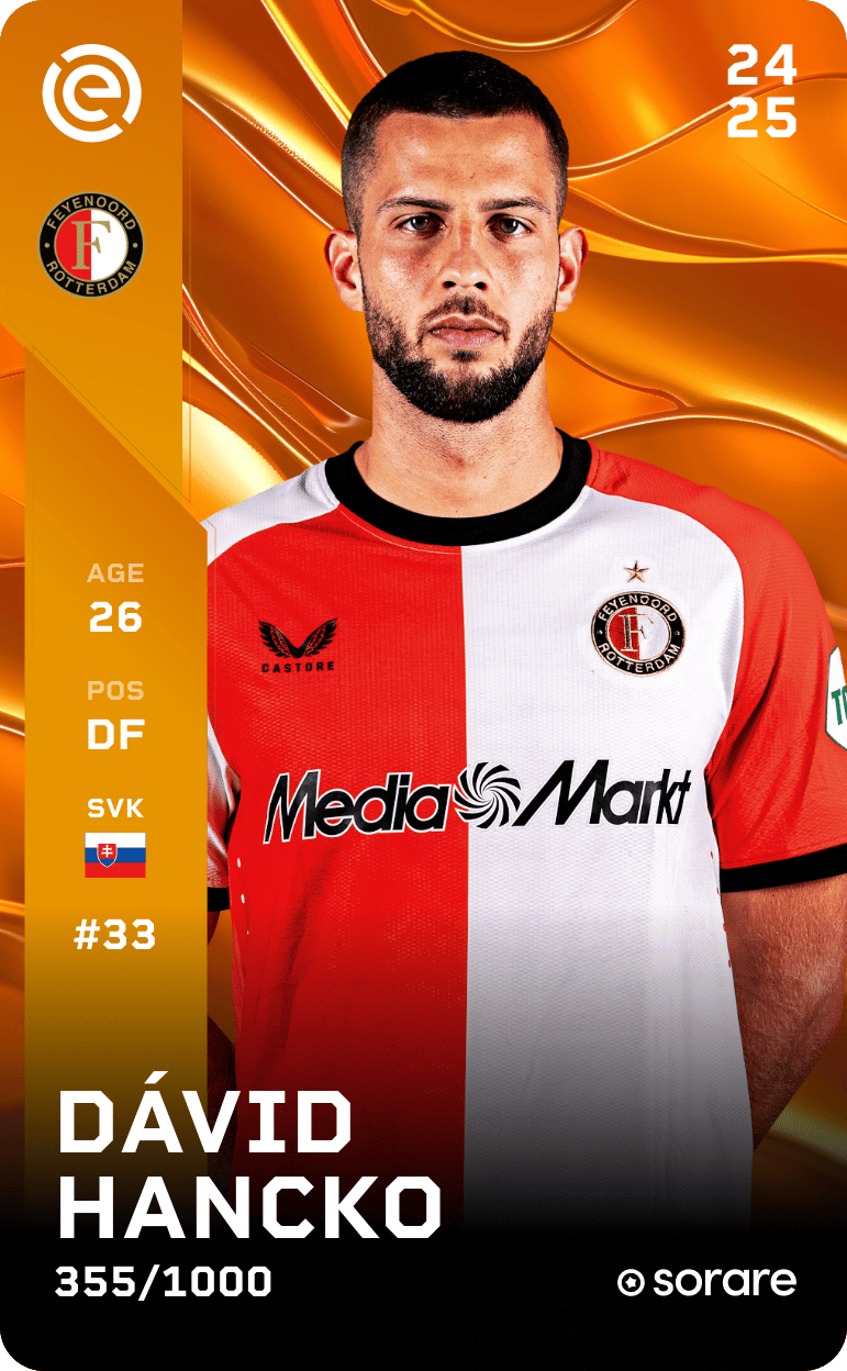Dávid Hancko 2024-25 • Limited 355/1000