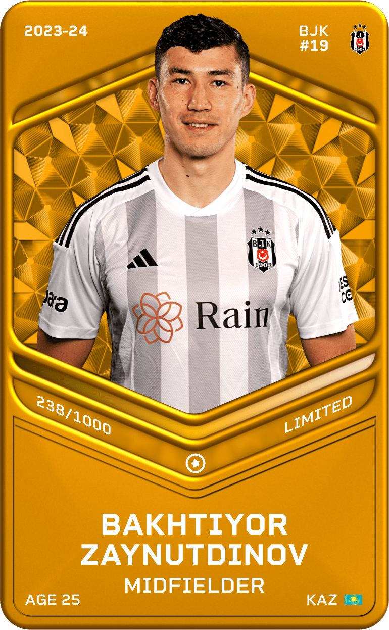 Bakhtiyor Zaynutdinov 2023-24 • Limited 238/1000
