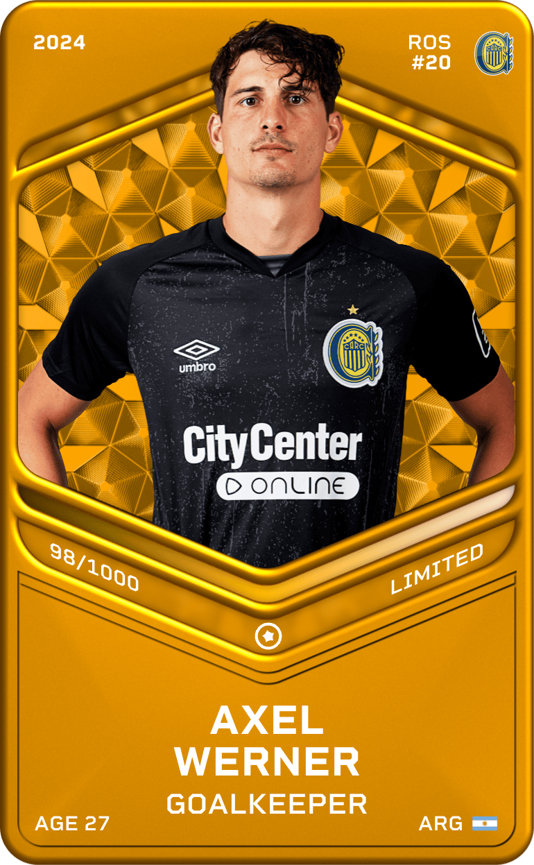 Axel Werner 2024-25 • Limited 98/1000