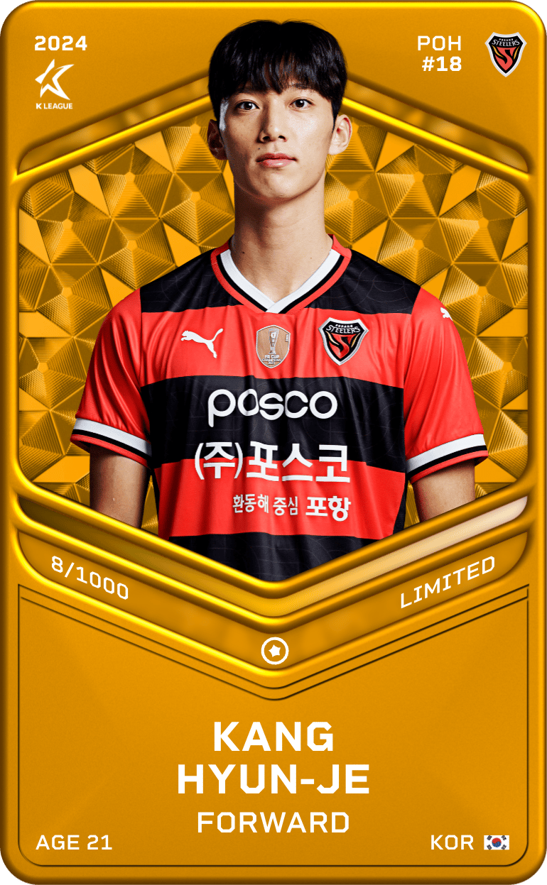 Kang Hyeon-Je 2024-25 • Limited 8/1000