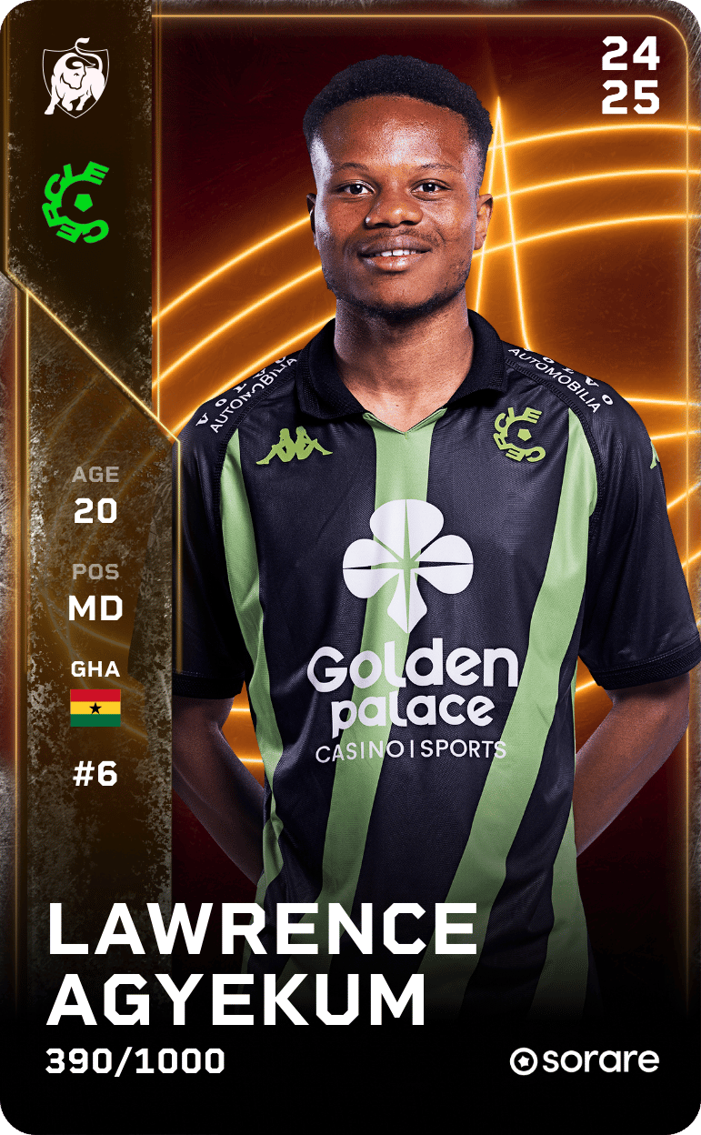 Lawrence Agyekum 2024-25 • Limited 390/1000