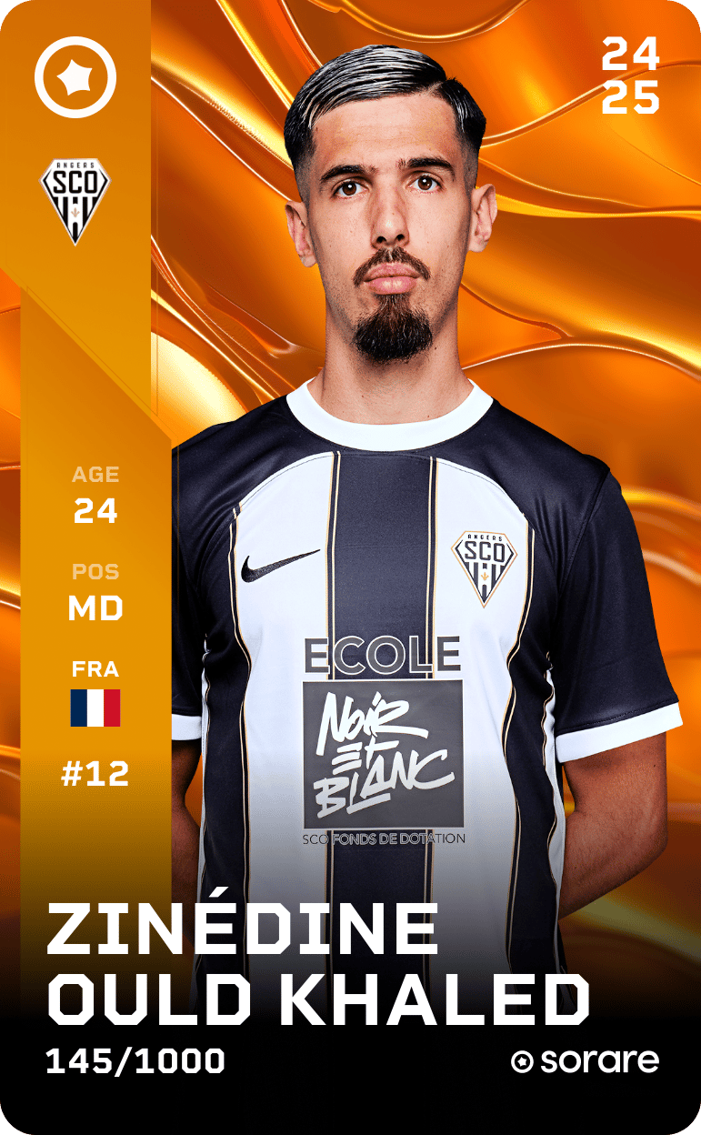 Zinédine Ould Khaled 2024-25 • Limited 145/1000