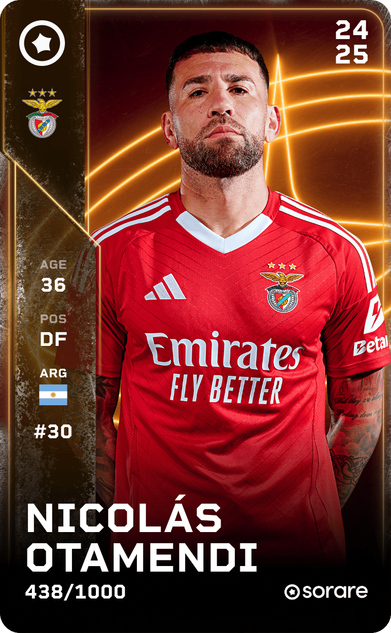 Nicolás Otamendi 2024-25 • Limited 438/1000
