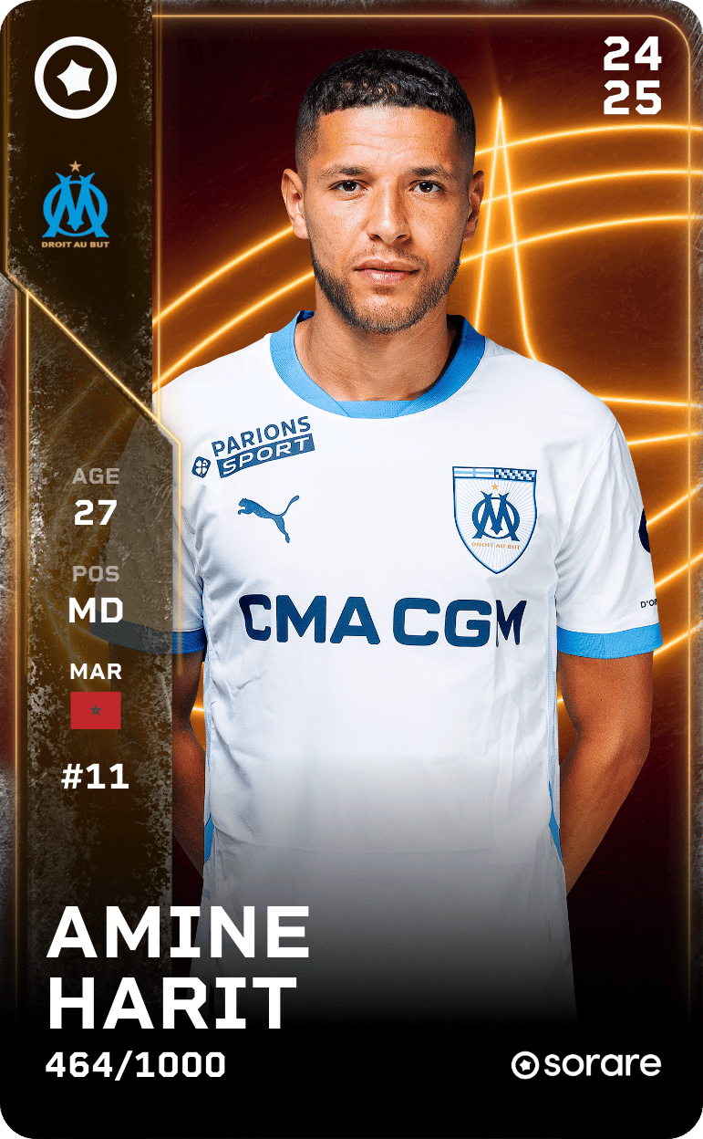 Amine Harit 2024-25 • Limited 464/1000