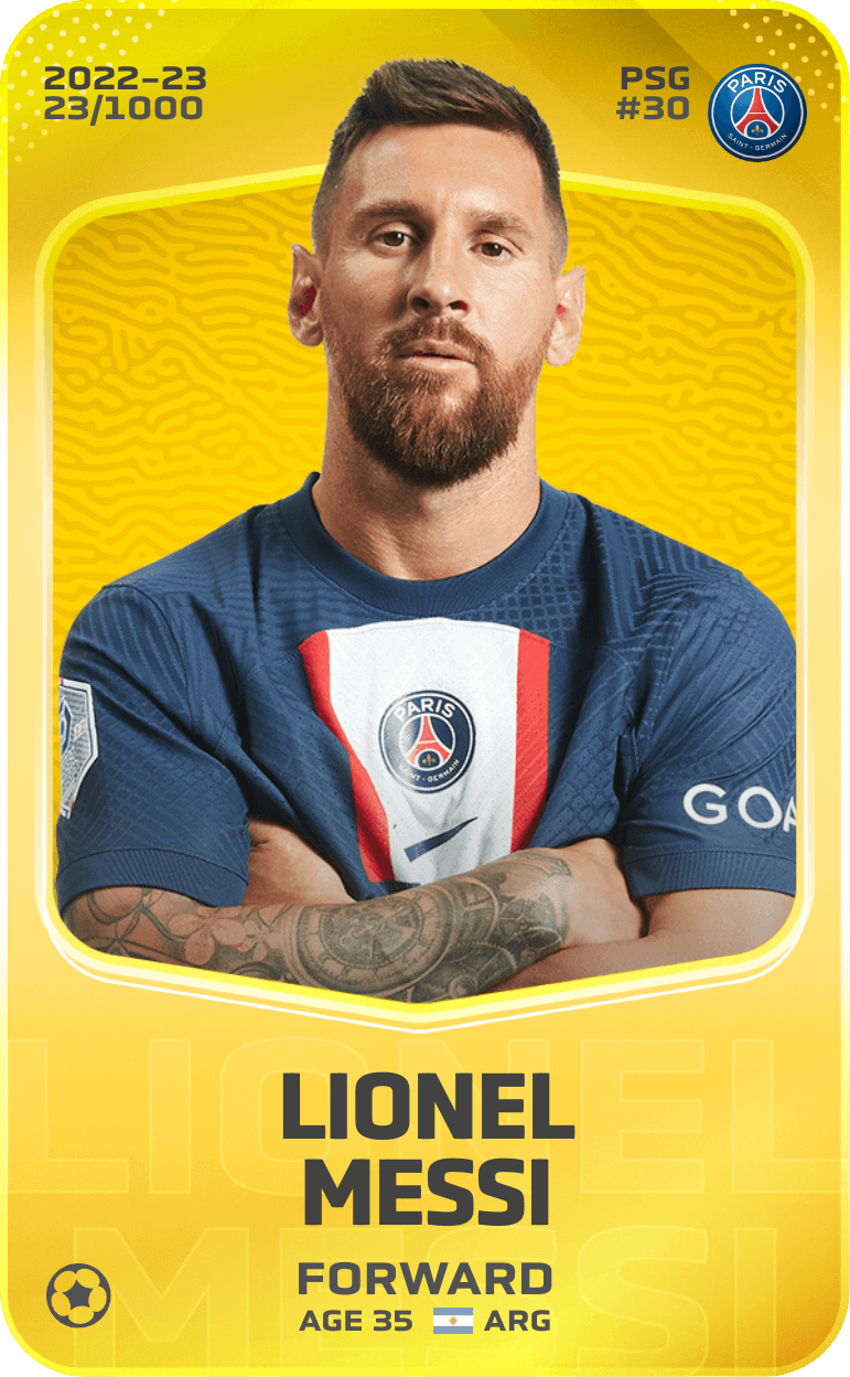 Lionel Messi 2022-23 • Limited 23/1000