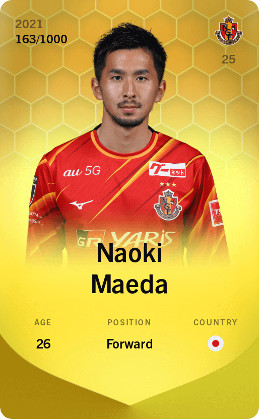 Naoki Maeda 2021-22 • Limited 163/1000