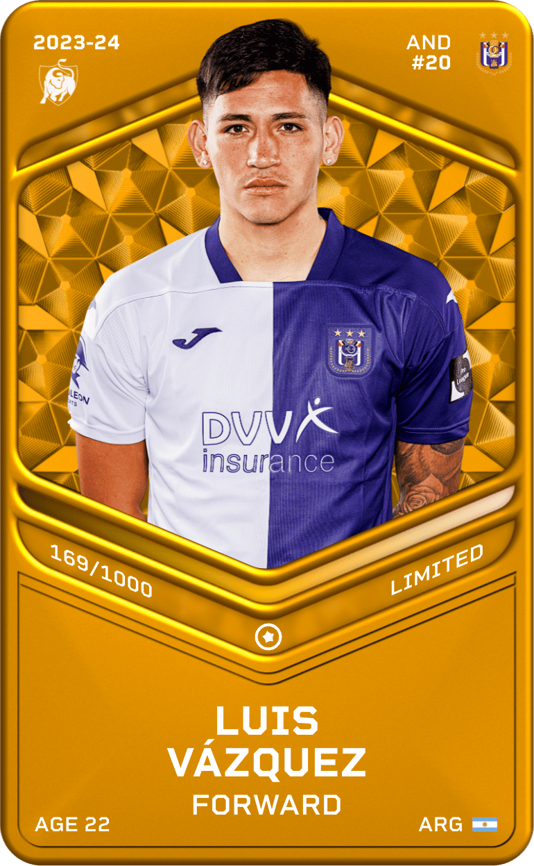 Luis Vázquez 2023-24 • Limited 169/1000