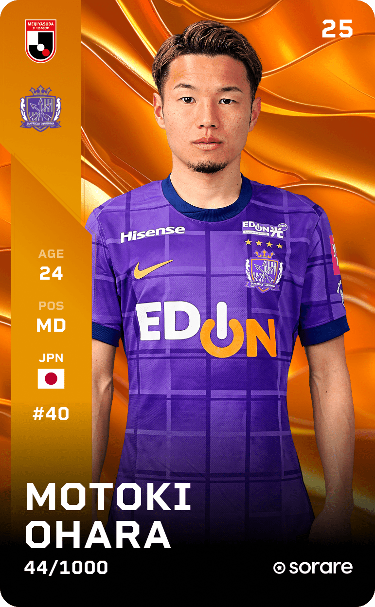 Motoki Ohara 2025-26 • Limited 44/1000