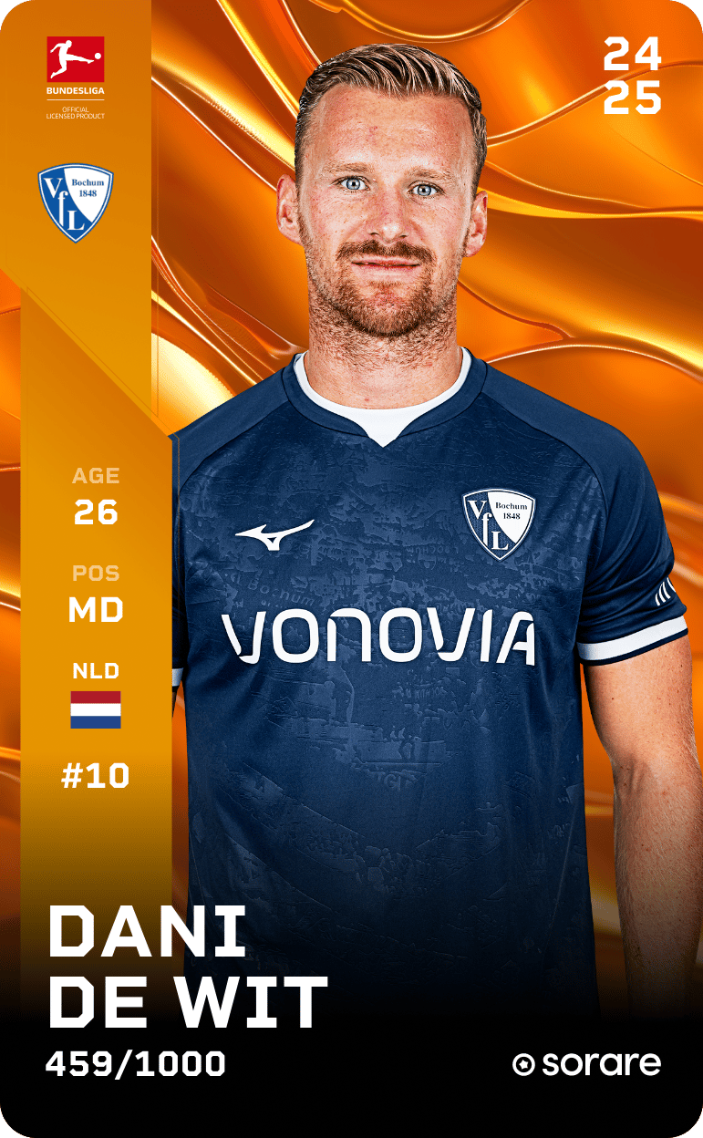 Dani de Wit 2024-25 • Limited 459/1000