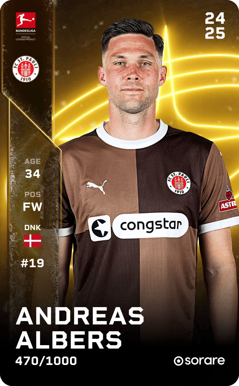 Andreas Albers 2024-25 • Limited 470/1000