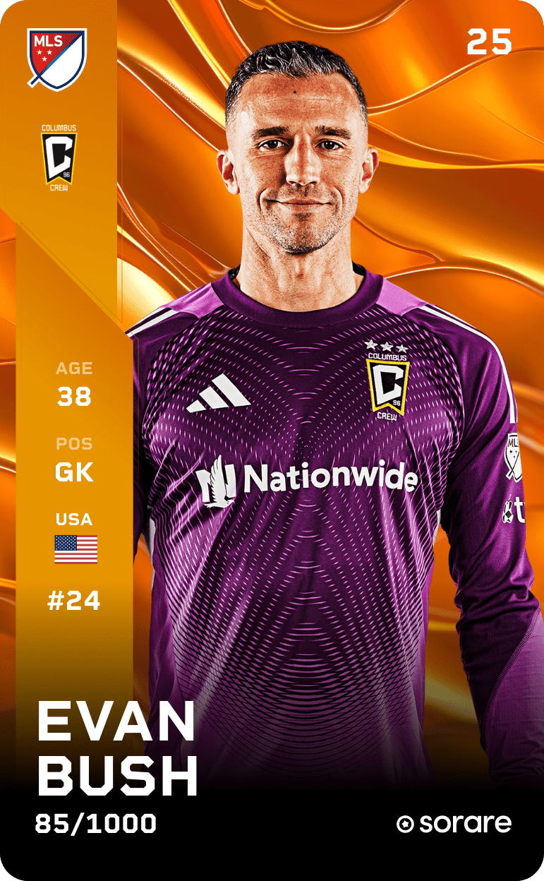 Evan Bush 2025-26 • Limited 85/1000