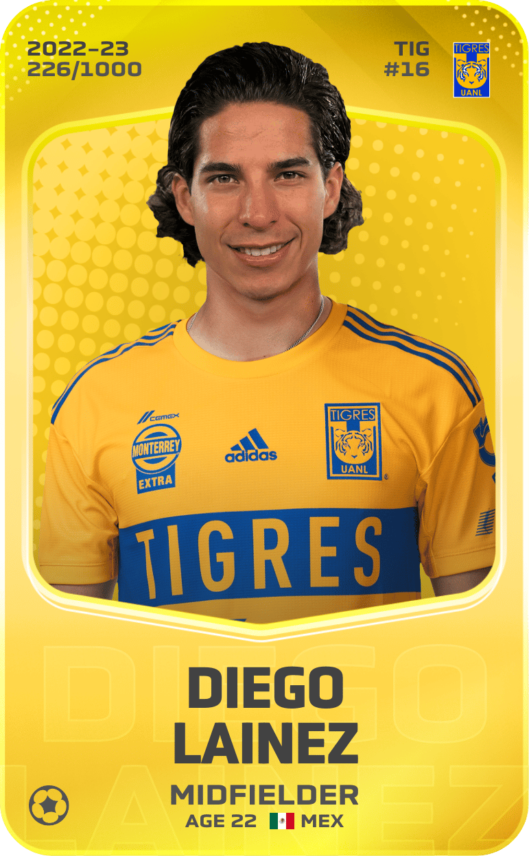 Diego Lainez 2022-23 • Limited 226/1000