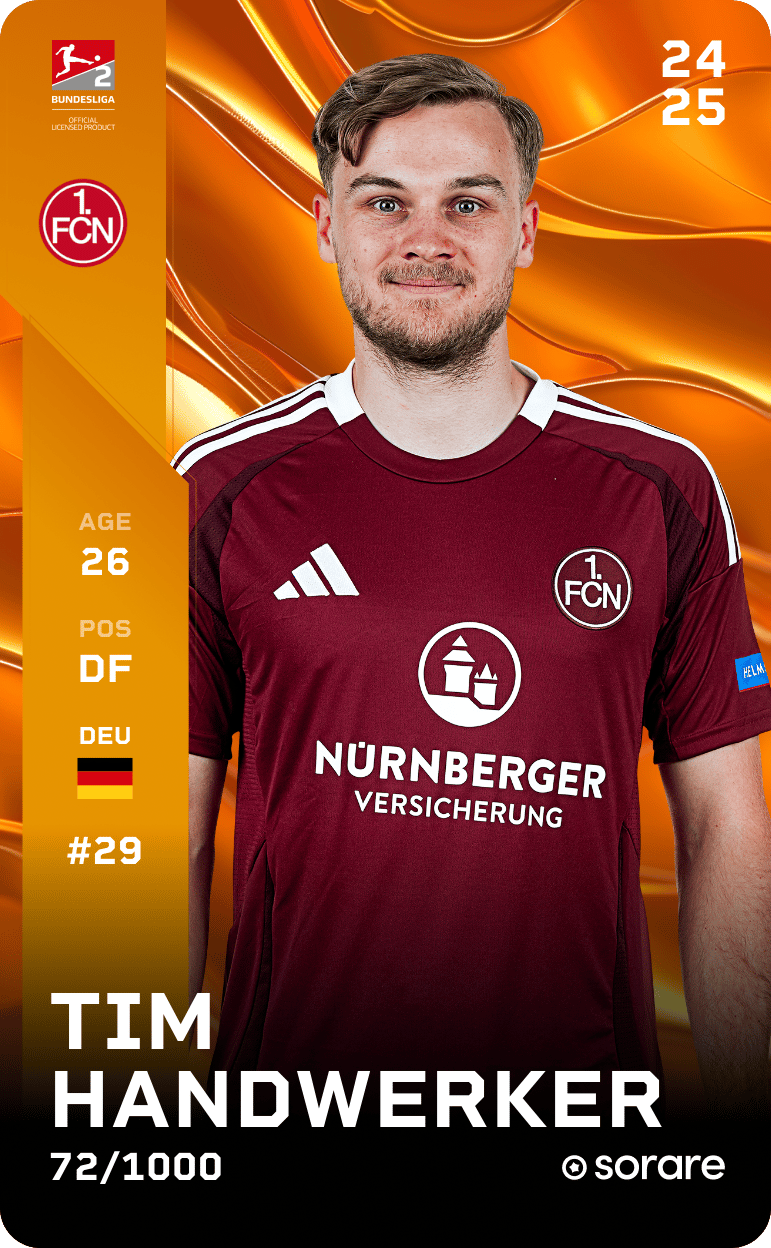 Tim Handwerker 2024-25 • Limited 72/1000