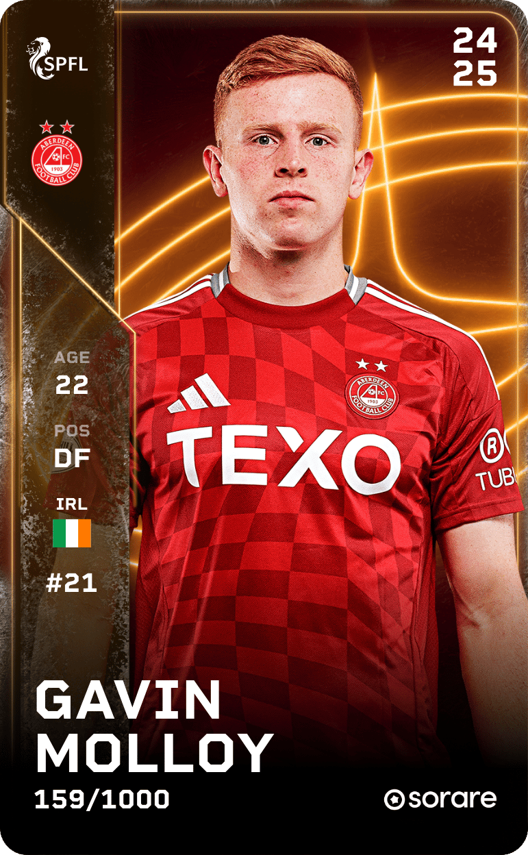 Gavin Molloy 2024-25 • Limited 159/1000