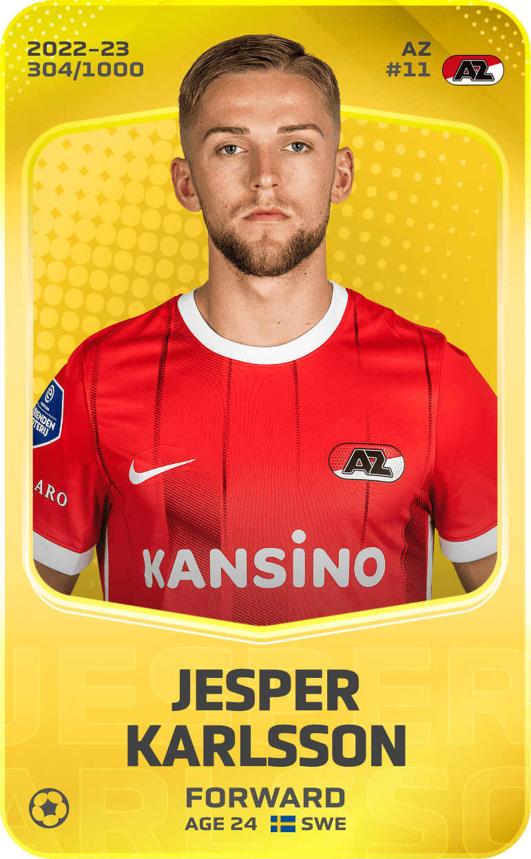Jesper Karlsson 2022-23 • Limited 304/1000