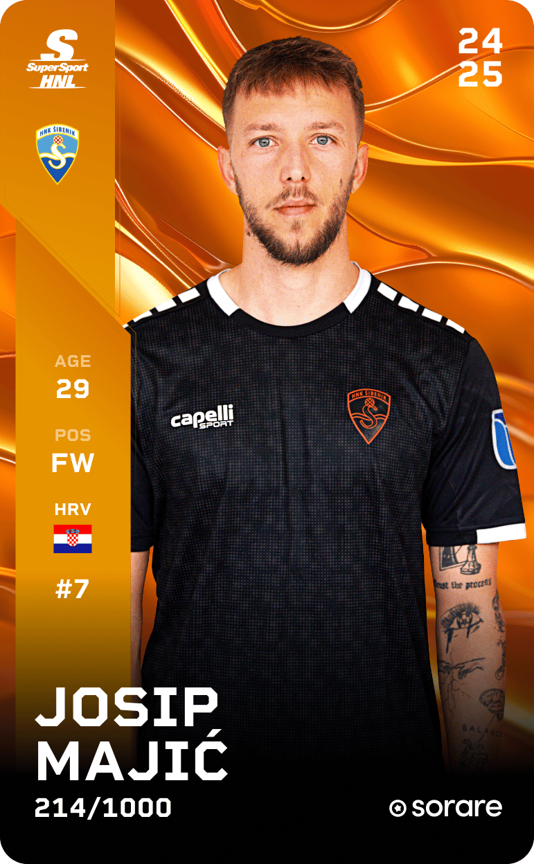 Josip Majić 2024-25 • Limited 214/1000