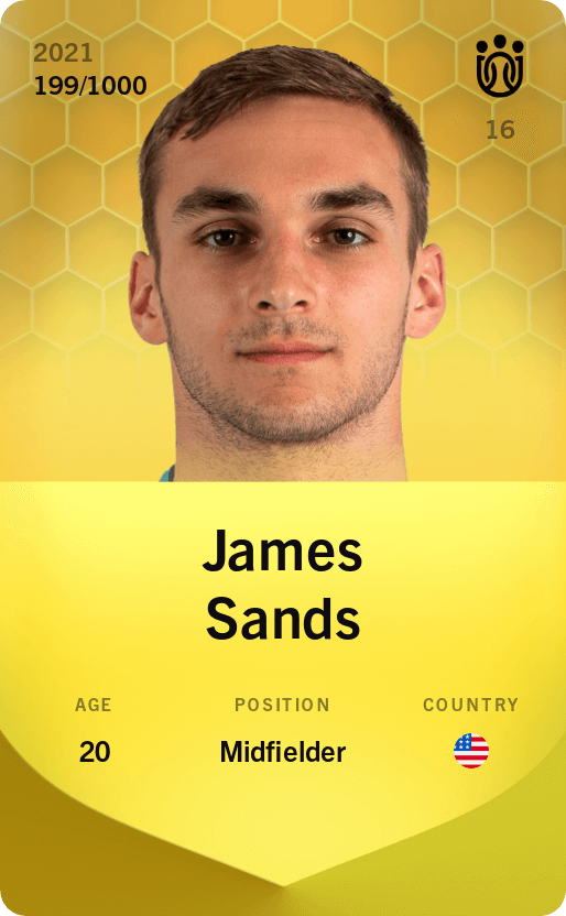 James Sands 2021-22 • Limited 199/1000