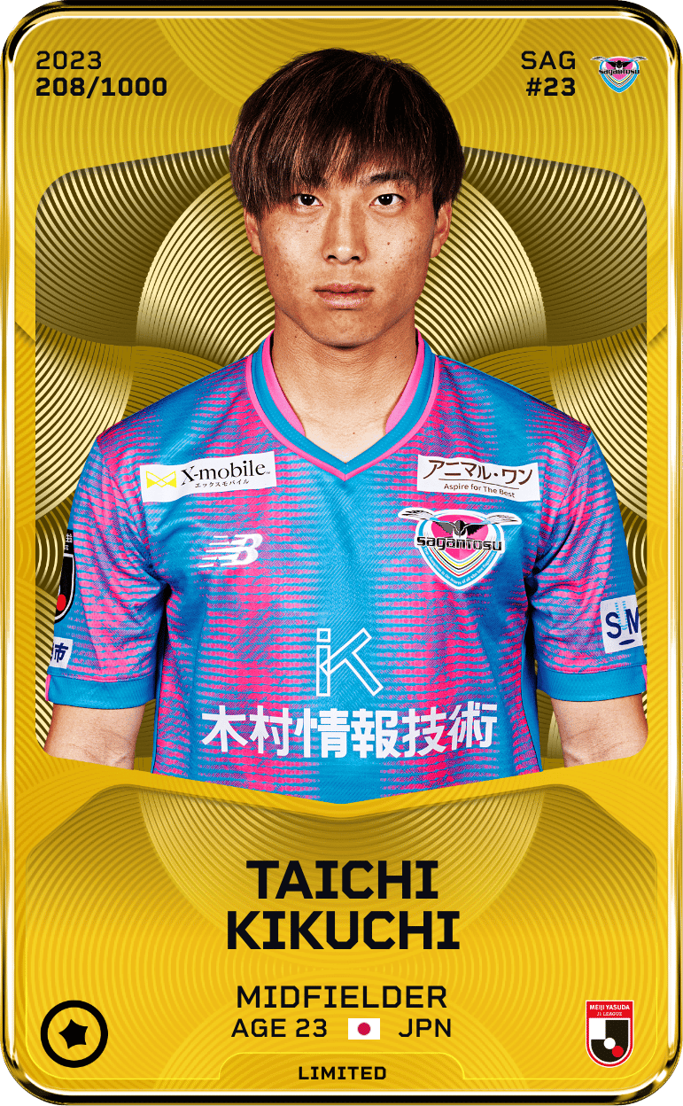 Taichi Kikuchi 2023-24 • Limited 208/1000
