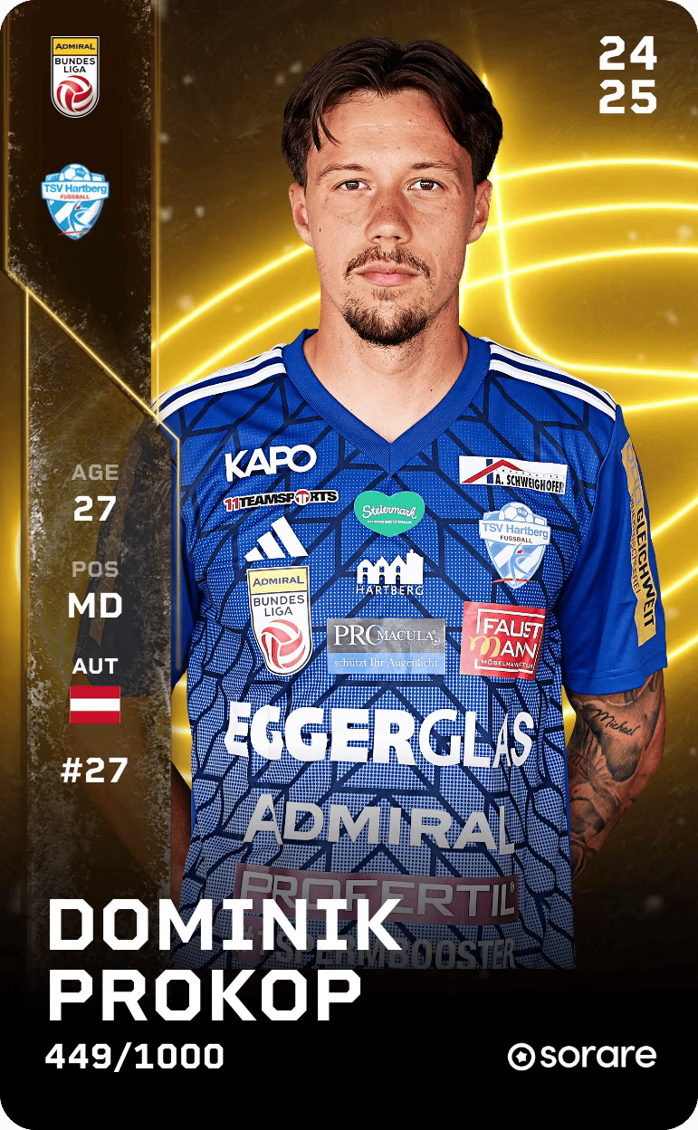 Dominik Prokop 2024-25 • Limited 449/1000