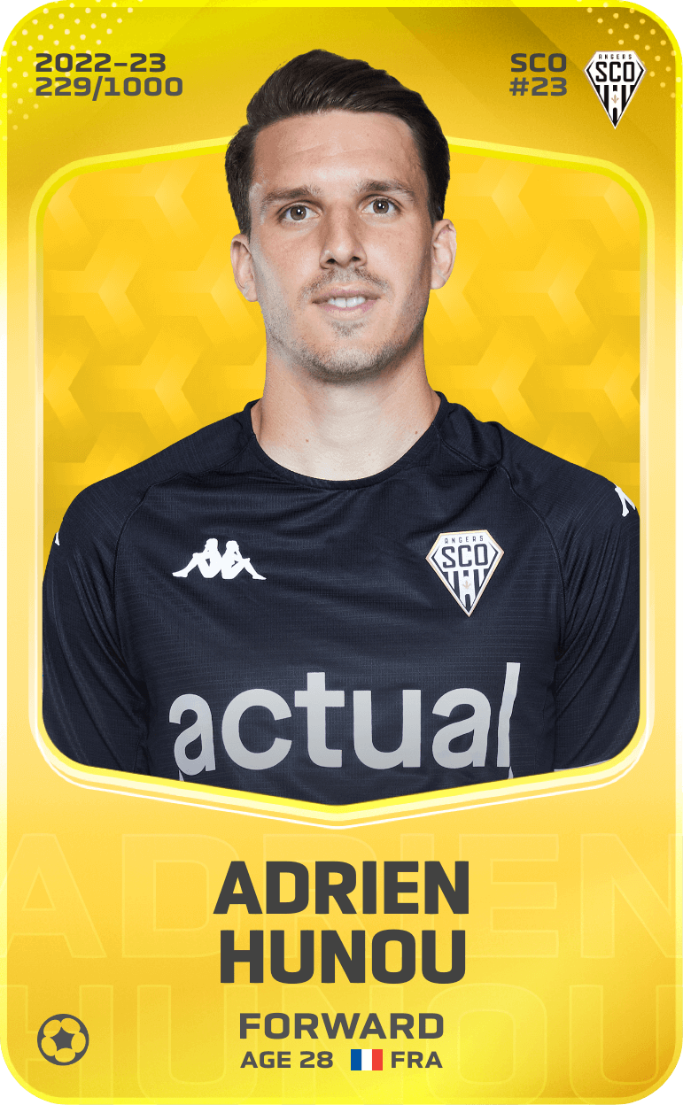Adrien Hunou 2022-23 • Limited 229/1000