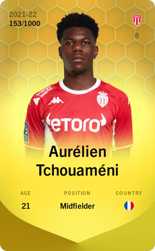 Aurélien Tchouaméni 2021-22 • Limited 153/1000