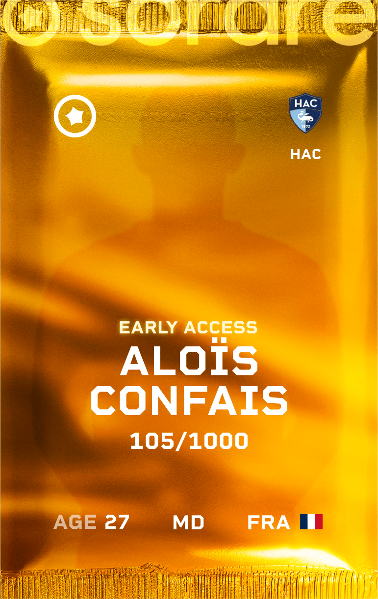 Aloïs Confais 2024-25 • Limited 105/1000