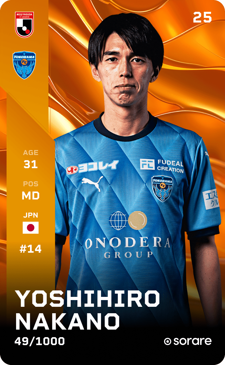 Yoshihiro Nakano 2025-26 • Limited 49/1000
