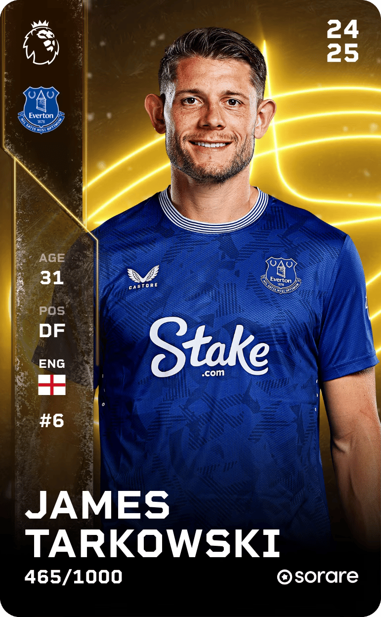 James Tarkowski 2024-25 • Limited 465/1000