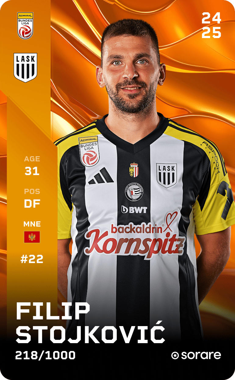 Filip Stojković 2024-25 • Limited 218/1000