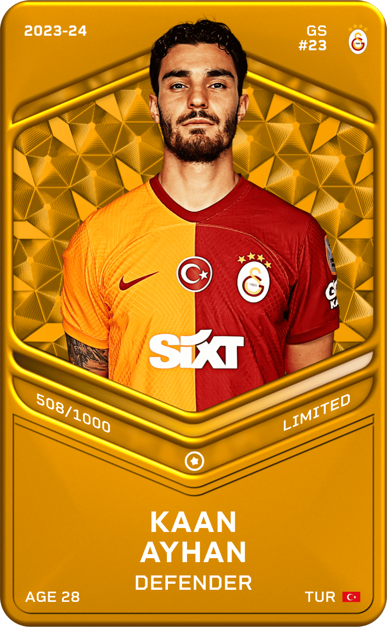 Kaan Ayhan 2023-24 • Limited 508/1000