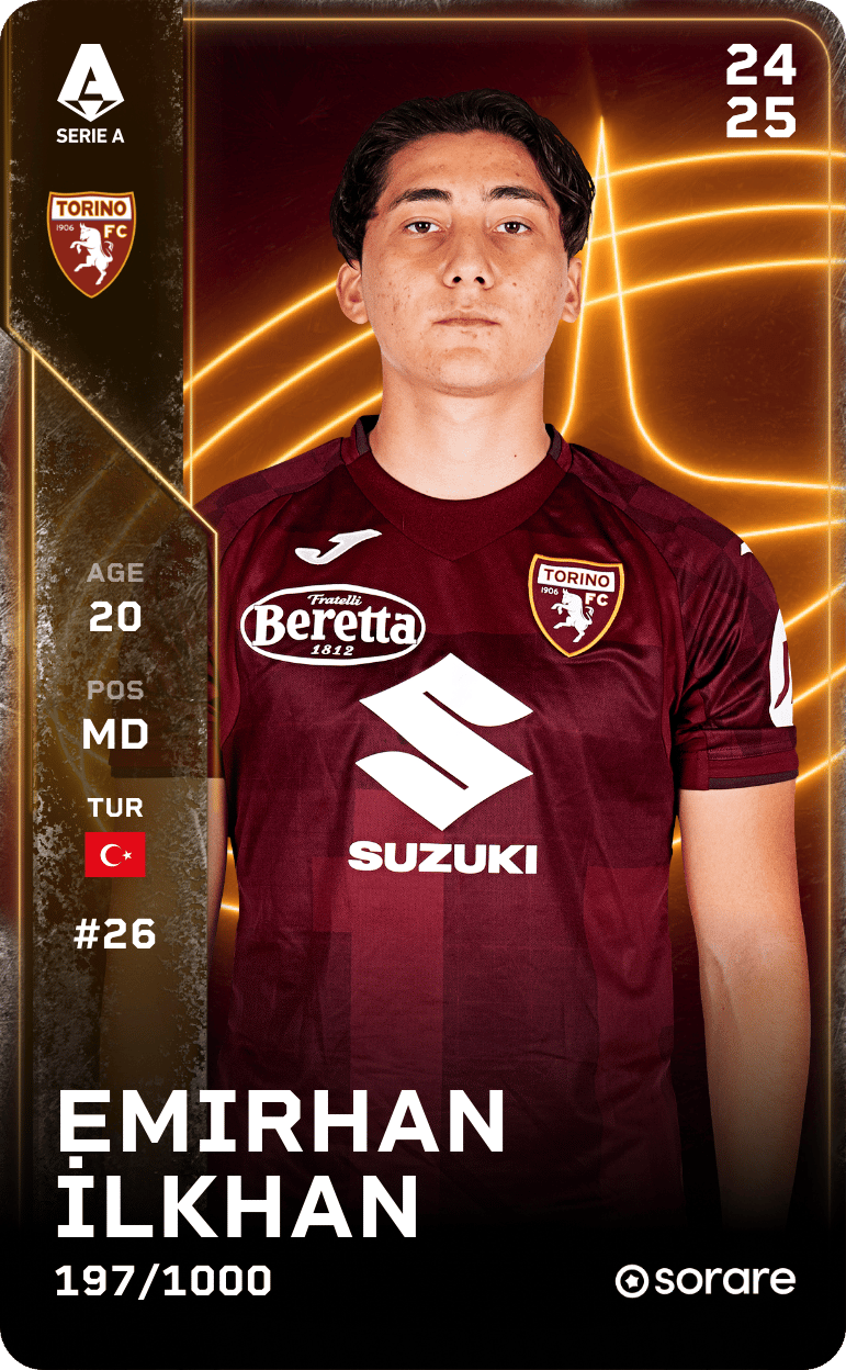 Emirhan İlkhan 2024-25 • Limited 197/1000