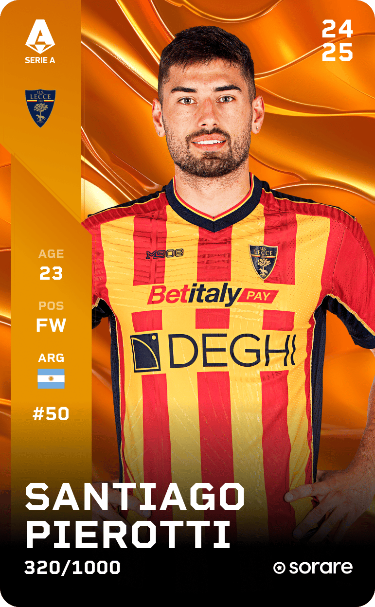 Santiago Pierotti 2024-25 • Limited 320/1000