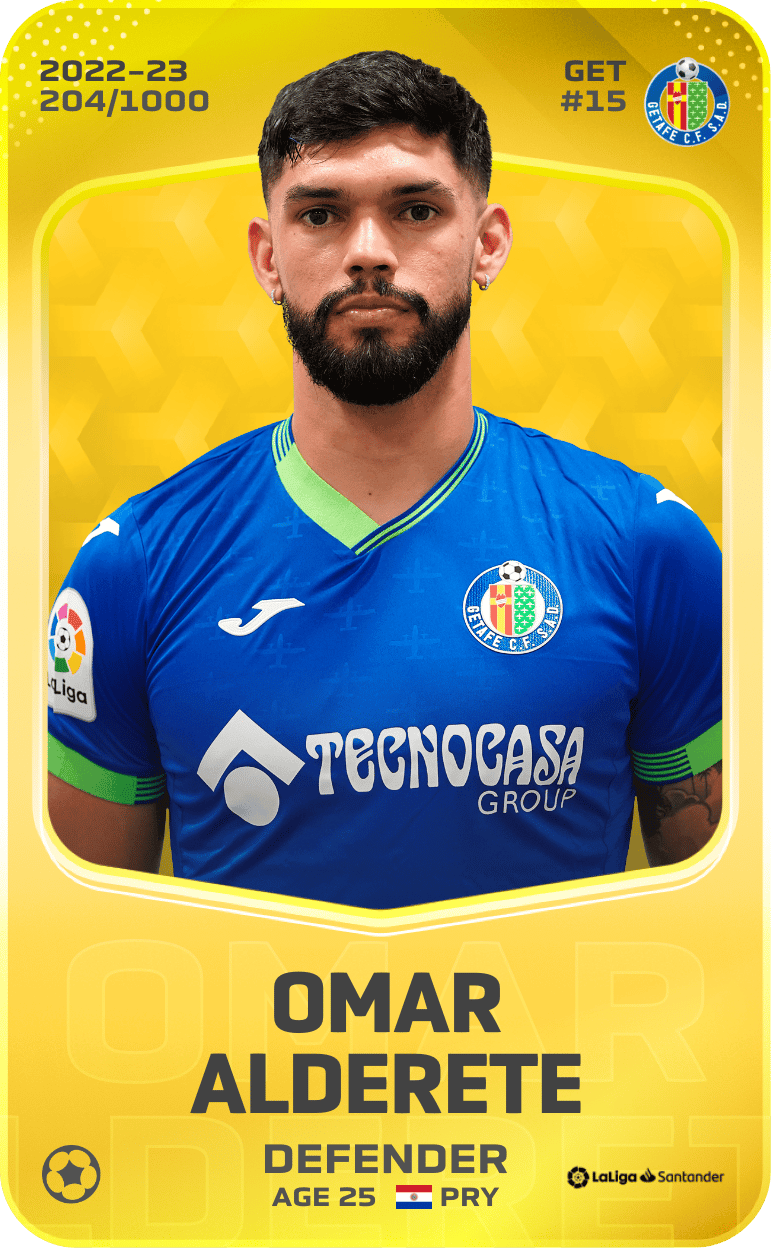 Omar Alderete 2022-23 • Limited 204/1000