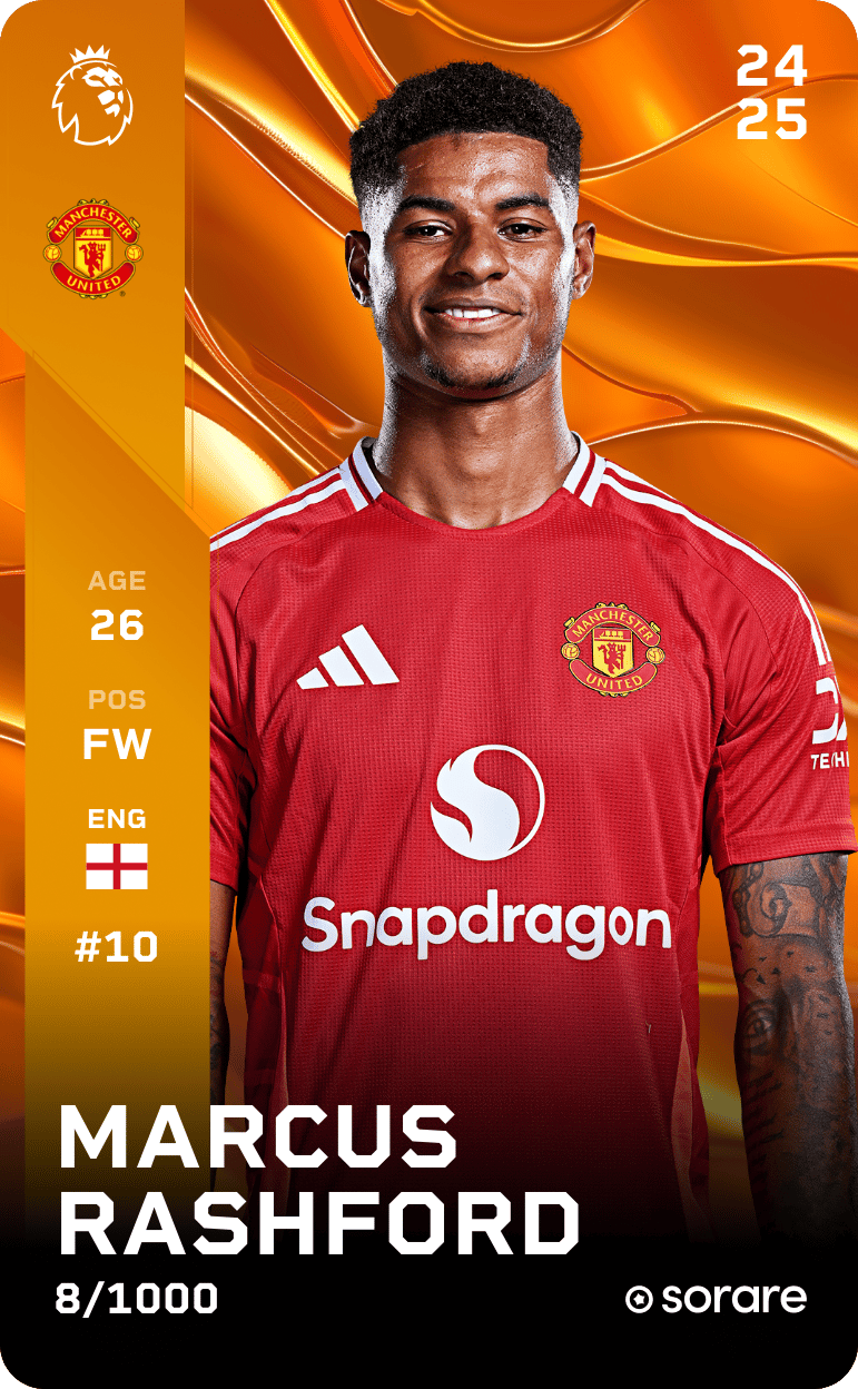 Marcus Rashford 2024-25 • Limited 8/1000