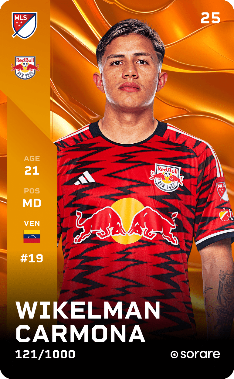 Wikelman Carmona 2025-26 • Limited 121/1000