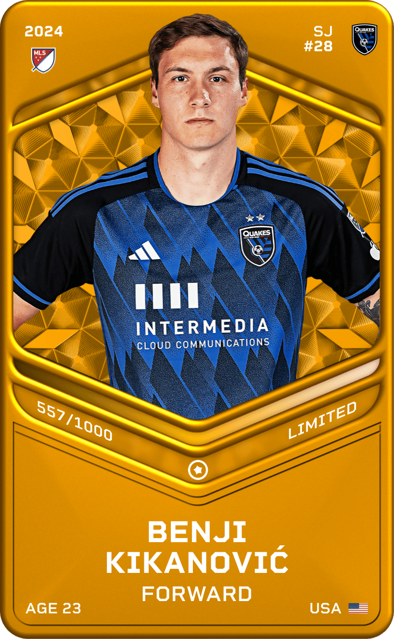 Benji Kikanović 2024-25 • Limited 557/1000