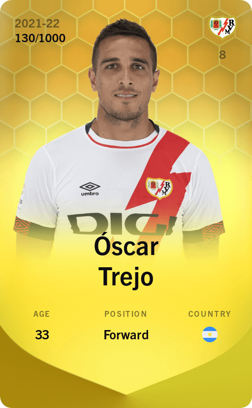 Óscar Trejo 2021-22 • Limited 130/1000