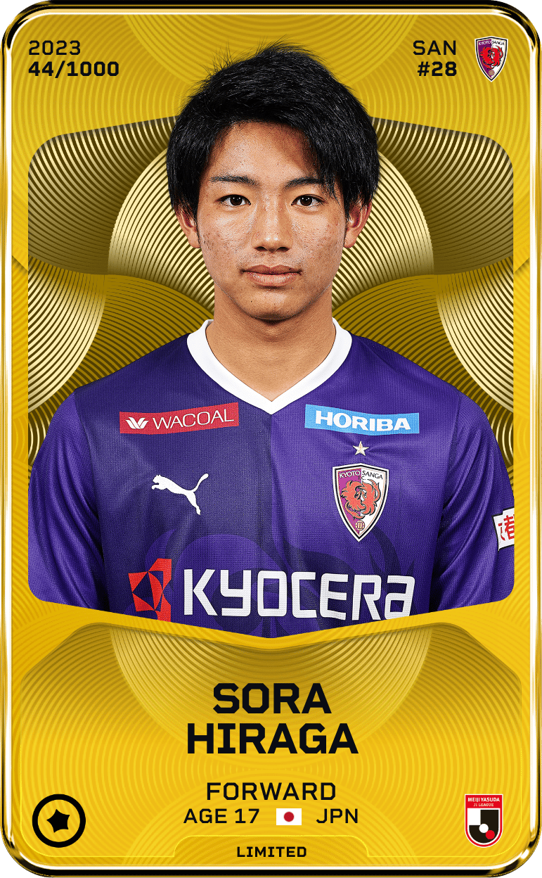Sora Hiraga 2023-24 • Limited 44/1000